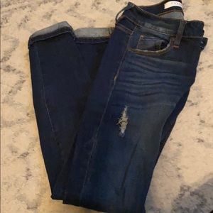 Eunina low rise skinny jeans size 0